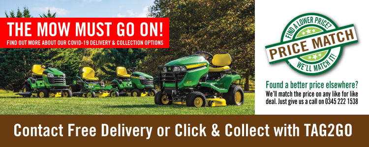 The Mow Must Go On - Explore our Contact Free Delivery & Collection Options
